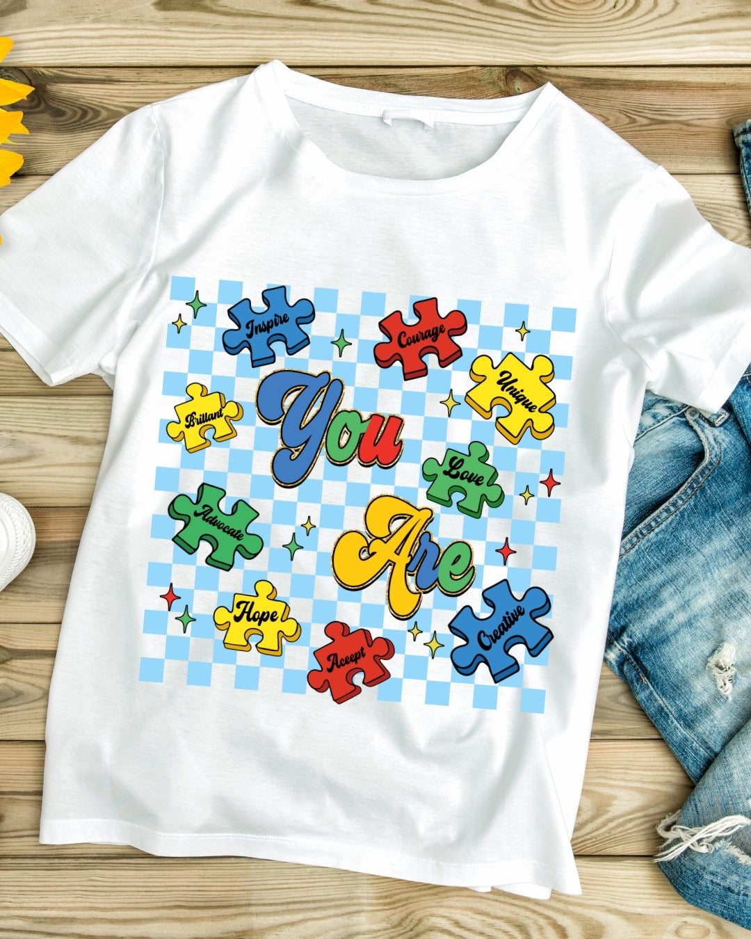 Autism Awareness T-Shirt, I Believe in a Spectrum of Possibilities