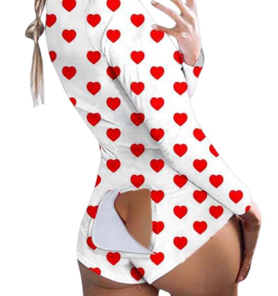 One Piece Bodysuit Pajama Long Sleeve Bodycon Rompers Overall